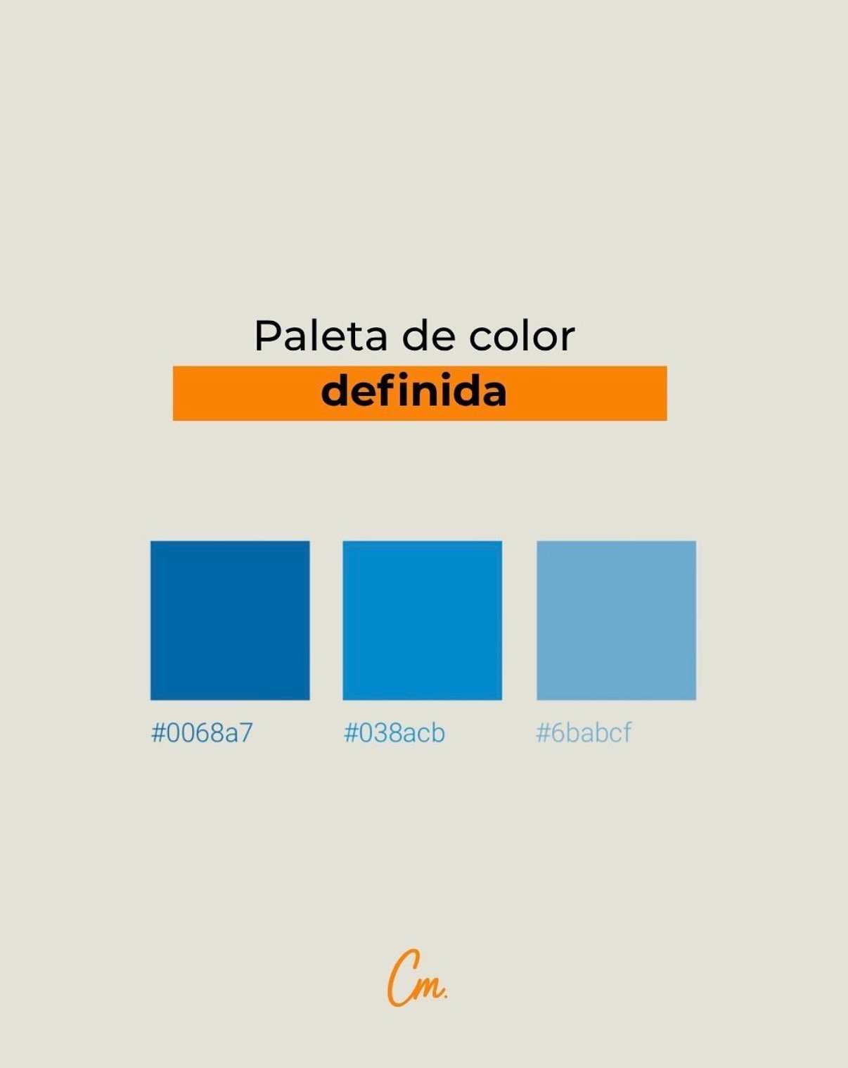 Paleta de colores